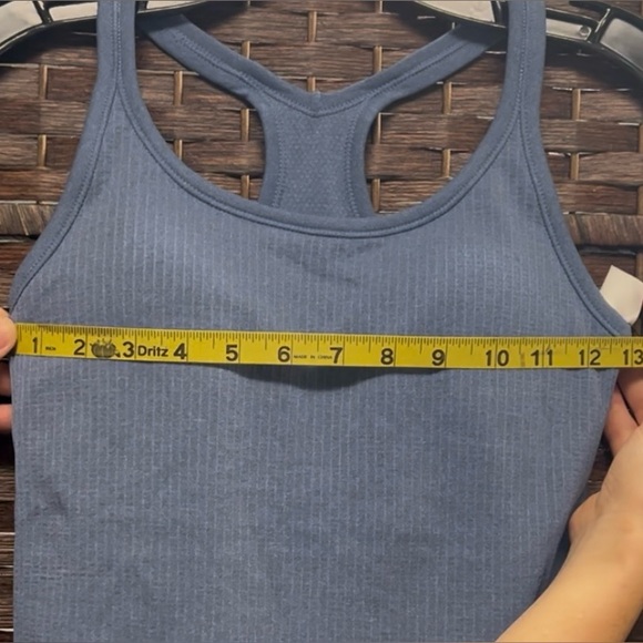 Blue Racerback Tank - Picture 7 of 8